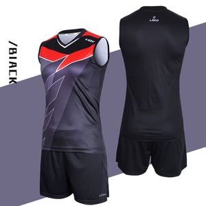 Outdoor T-shirts etto dames mouwloze jersey volleybal set snel droge volleybal team uniformen vrouwelijke match training trainingen hxb024 230520