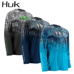 Buiten T-shirts Viskleding Heren geventileerde UV-bescherming Sweatshirt Lange mouw Sweatshirt Ademende Tops Zomer Visserij Shirts Camisa 230814