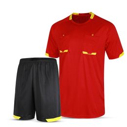 T-shirts d'extérieur Ensembles de maillots de football Uniformes de football pour hommes Uniforme d'arbitre de football pour hommes professionnels Survetement à manches courtes Kit de football 230215