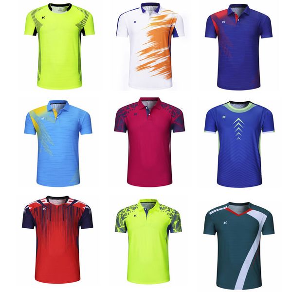 T-shirts d'extérieur Impression gratuite Chemises de badminton Chemise de volley-ball pour hommes / femmes Chemises de tennis T-shirt de tennis de table T-shirts de sport de course à séchage rapide 230923