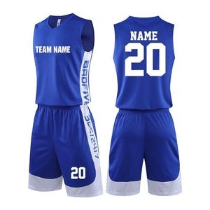 Camisetas al aire libre Uniforme de baloncesto personalizado unisex de alta calidad Equipo personalizado Jersey de baloncesto tops pantalones cortos conjuntos Jerseys L-5XL 231117