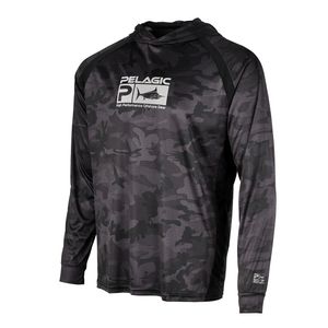 T-shirts d'extérieur Pelagic Gear Chemises de performance camouflage à capuche pour hommes Camisa De Pesca Masculina Protection solaire Tops respirants 221028