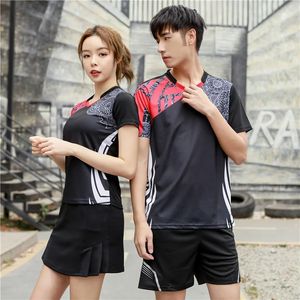 T-shirts d'extérieur chemise de tenis hommes/femmes chemise de badminton badminton uniforme de tennis de table sans manches t-shirt de tenis maillot de badminton AB153 231216