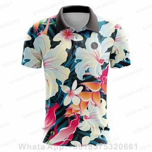T-shirts en plein air porter des hommes chemise de golf été séchage rapide t-shirt maillot de sport vêtements à manches courtes hauts respirant polos pour les vêtements 230523