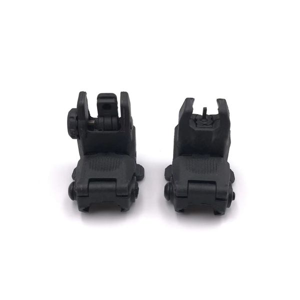 Accesorios tácticos para exteriores MBUS Gen 3, conjunto de mira trasera delantera de nailon para juguete, bola de Gel de agua, pistola Airsoft AEG GBB