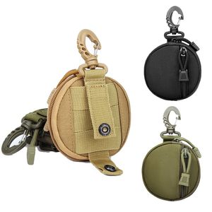 Bolsa de camuflaje táctica para exteriores, kit pequeño, bolsa, bolsillo para llaves, NO17-437