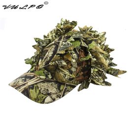 Capuchard de camouflage militaire tactique en plein air avec un chapeau de chasse camouflage à feuilles bioniques HAUT CHIDDEN JUNGLE 240423