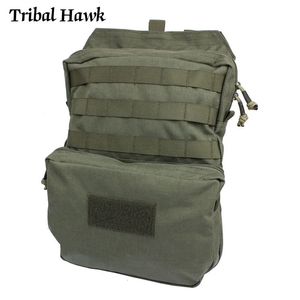 Outdoor Tactical Molle Backpack Militair Leger Airsoft Bag Hunting Combat Equipment Vest EDC Accessoires Camouflage Nylon Bag 240411