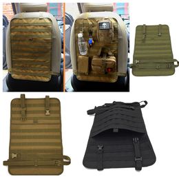 Outdoor Tactical Molle Bag Gear Houder Artikel Opslagpakket Molle Pouch Auto SEAT BACK ORGANISER NO17-404