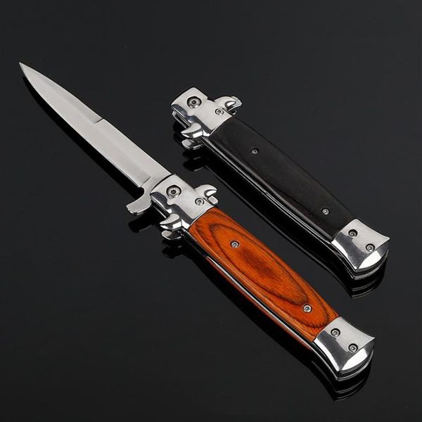 Tácticas al aire libre supervivencia salvaje caza multifunción cuchillo plegable al aire libre mini cuchillo plegable cuchillo portátil Autodefensa 93856782576