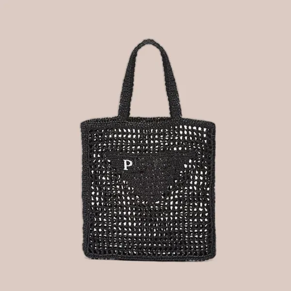 Sac fourre-tout extérieur Designer de grande capacité Sac de luxe de paille pour femme moderne Fashion de bonne qualité sac à mode