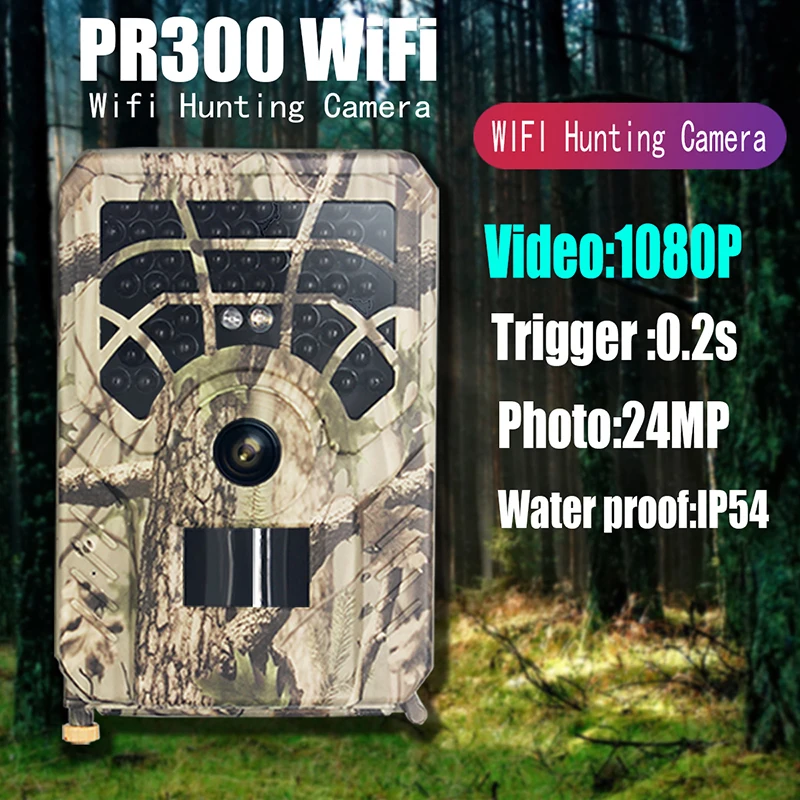 Outdoor Trail Camera Scouting Game Portable Infrared Night 1080p New Scouting Cameras Wildlife Hunting Waterproof Usb