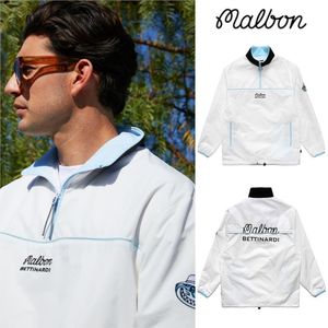 T-shirts d'extérieur Golf hommes décontracté à manches longues manteau en nylon demi pull avec fermeture éclair charge automne coupe-vent 230203