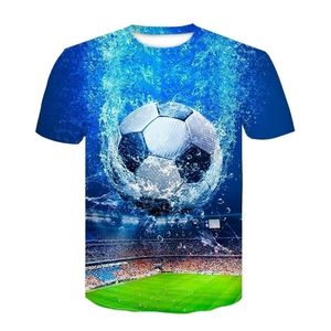 T-shirts d'extérieur Hommes de haute qualité T-shirts imprimés en 3D Barcelone Football Sports T-shirt Casual Anime manches courtes T-shirt de mode vêtements pour hommes 220923