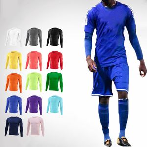 Outdoor T-shirts Heren Dames Kinderen Kinderen Jongen Meisje Compressie Hardlopen Lange basis T-shirt Fitness Sport Basketbal Voetbal Gym Onderkleding 1025 230425