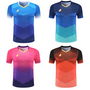 Outdoor T -shirts Sport Tennis T -shirt Men Women Badminton Korte meid Tafel Jerseys Ping Pong Kits Gym Running Competitie 230204