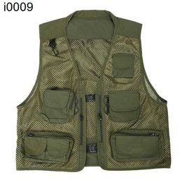 Gilet extérieur camouflage multi-poche