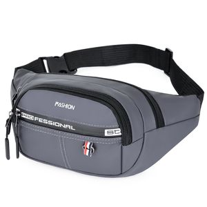 Sacs de taille en plein air Poches antivol Mode pour hommes Sac de taille pour course à pied Réfléchissant Téléphone portable Sac étanche moto fanny pack femmes