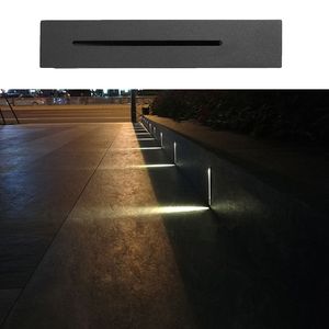 Lámparas de pared para exteriores Luz de escalera LED empotrada 3W Lámpara de calle LED para interiores Luz de pared de esquina Escalera oemled