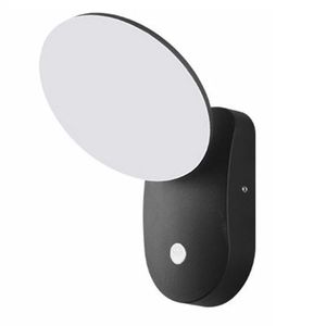 Lámparas de pared para exteriores, luz LED resistente al agua con iluminación de Sensor, Ideal para escaleras, Patio, balcón o puerta