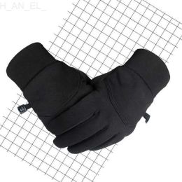 Buiten Warm Full-Finger Touch Screen Handschepen voor mannen Winter Winter Winddichte waterdichte niet-slip verdikte koudbestendige rijhandschoen L230815
