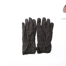 Guantes cálidos para exteriores, guantes reflectantes para hombre, guantes gruesos de invierno, guantes unisex a prueba de viento, negro y gris