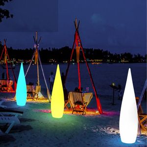 Gouttelettes d'eau en plein air en forme de paysage lampe étanche IP 65 télécommande LED lumineux jardin chambre lumières mariage vacances décoration