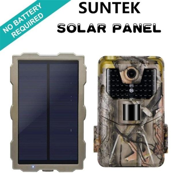 Al aire libre Water Waterprote 1700 mAh Lithium Battery Trail Camera de caza Kit de panel solar de paneles solares impermeables Sistema de energía 2208105760264