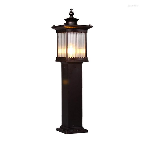 Bloc étanche extérieur Scenic Area Villa Courtyard Modern Simple Garden Grassland Lawn Lamp