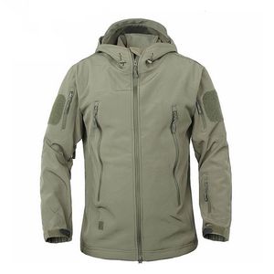Veste SoftShell imperméable en plein air chasse coupe-vent manteau de ski randonnée pluie camping pêche vêtements tactiques MenWomen 220818