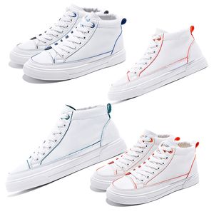 Outdoor Dames Canvas Plat Schoenen Triple White Red Green Blue Stof Comfortabele Trainers Designer Sneakers 35-40
