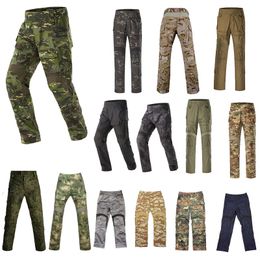 Tactische camouflagebroek BDU Army Combat Clothing Outdoor Woodland Hunting Shooting Camo Battle Dress Uniform No05-015C