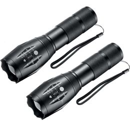 Mini lampe de poche Portable en alliage d'aluminium, Zoom télescopique A100, lumière forte Xml-T6, 909725