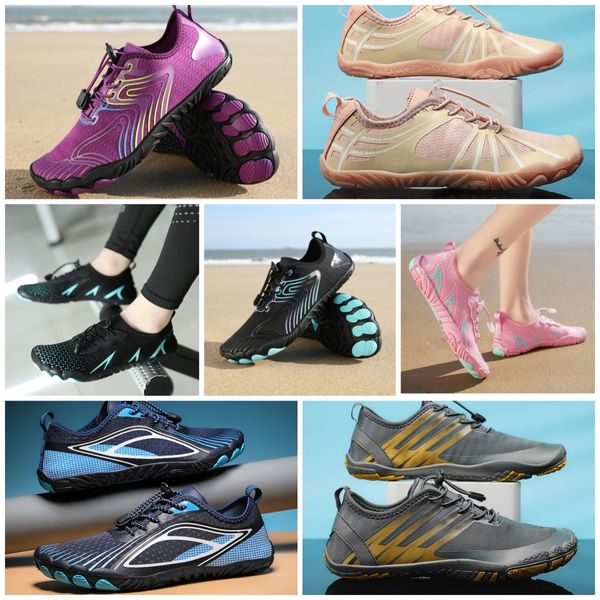 Chaussures décontractées d'extérieur Sandales Waters Shoes Hommes Femmes Plage Aqua Chaussures Séchage rapide Pieds nus Randonnée Wading Sneaker Swim EUR 35-46 confort doux