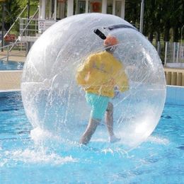 OutdoorToy 1/5 m Bola para caminar sobre el agua Danza inflable de PVC con cremallera normal de importación para piscina Flotador Juguetes Balls257i