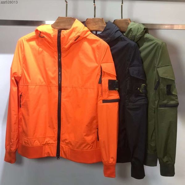 Vêtements d'extérieur Designer Compagnie CP Badges Zipper Chemise Veste Lâche Style Printemps Automne Hommes Top Respirant Portable High Street Stones Island Vêtements Jacke ZQ15