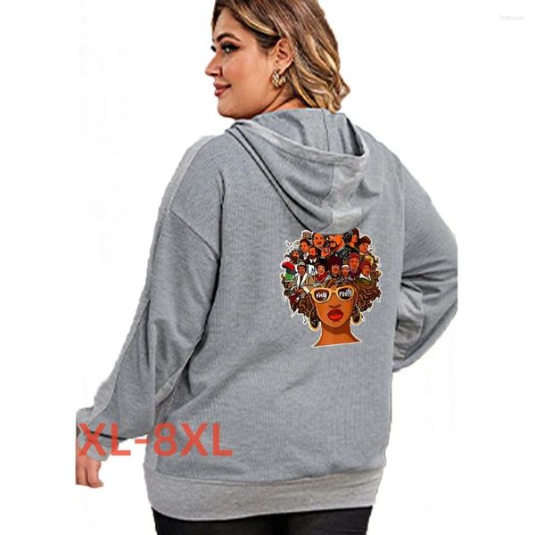 Sorwear plus taille 4xl 5xl 6xl 7xl 8xl Hiver Fashion Women's Coat Girl Print Abrigo de Mujer Talla Grande Outwears