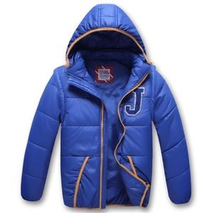 Prendas de abrigo Rompevientos Abrigo a prueba de viento Niño chaleco abrigo Desmontable manga casquillo Otoño invierno Niños Chaqueta para niños con capucha para niños LJ201017