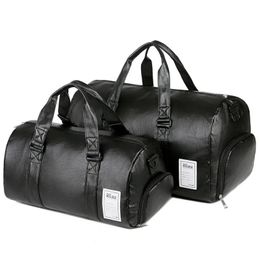 Outfit Gym Bag Lederen sporttassen Men voor schoenen Training Fiess Yoga Travel Lage Schouder Sac de Sport Bag