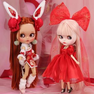 Tenues pour ICY DBS Blyth poupée lapin année robe costume 16 BJD Azone S OB24 240311