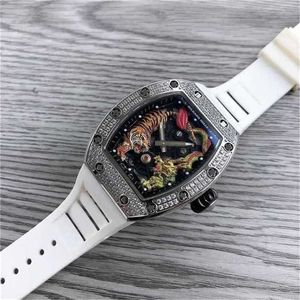 Outlet-Uhren Richardmille Automatische mechanische Armbanduhren High Fashion Outdoor-Sportuhr Herren Business Bucket Vollautomatische mechanische Uhr Fas 4KX9HK