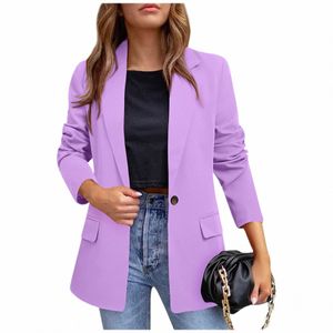 Outwear elegantes trajes casuales de mujer sastrería Blazer ropa de mujer coreana femenina delgada LG abrigo de gran tamaño nuevo en prendas de abrigo W50G #