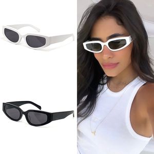 Lunettes De soleil ovales De styliste pour femmes, monture en acétate de haute qualité, dégradé De lentilles UV400 avec étuis De marque