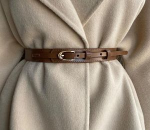 Ceinture en cuir à boucle ardillon ovale pour femmes, jupe assortie, manteau, Allmatch décontracté, en peau de vache Pure, décorative, 039s, 5576671