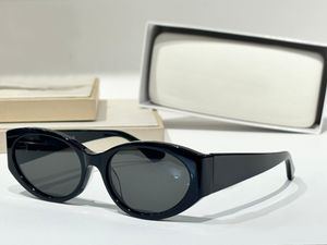 Lunettes de soleil ovales gris foncé noir pour femmes hommes nuances lunettes lunettes de soleil lunettes occhiali da seme uv400 lunettes