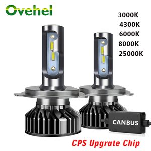 OveHel Koplamp CSP-chips 20000LM CANBUS 110 W 6000K H4 LED H7 H1 H3 H9 H9 H11 9005 HB3 9006 HB4 Auto-koplamp Gloeilampen