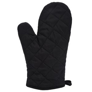 Mitaines de four 1 paire de gants de cuisine en coton résistant à la chaleur pour cuisson au four Noir 230608