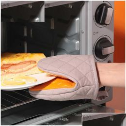 Manoplas de horno 1 Sile Guante resistente a los arañazos Bandeja de cocina Tazón Estante Clip de mano DIY Cocina Z230810 Entrega de gota Hogar Jardín Comedor Bar Ba Dhfkc