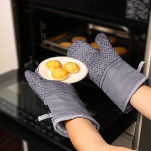 Mitaines de four Gants pour micro-ondes Cuisson Maniques Grip Ustensiles de cuisine Pièces de batterie de cuisine Résistant à la chaleur élevée 500 degrés Antidérapant 230731