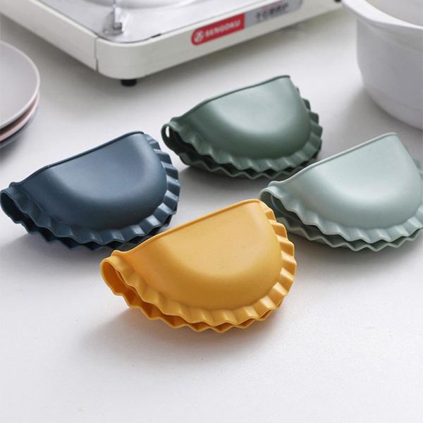 Horno mitts silicona clip anti-escalado estilo nórdico 1pcs forma de bola de masa guantes resistentes al calor accesorios de cocina puro de color puro